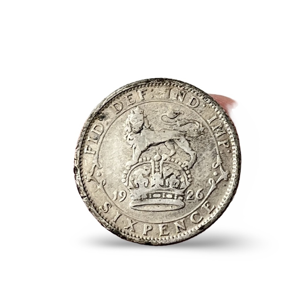 1926 George V Silver Sixpence from Great Britain